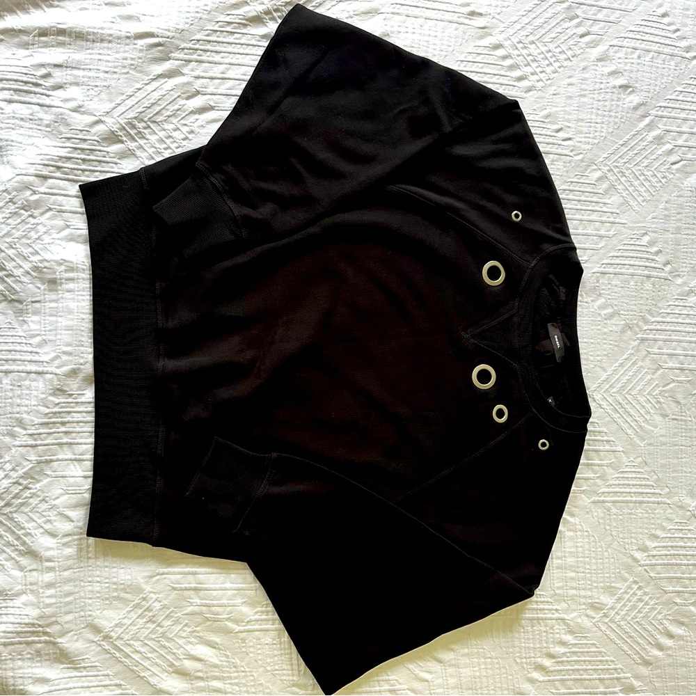 Diesel sweatshirt black women’s size M NWOT